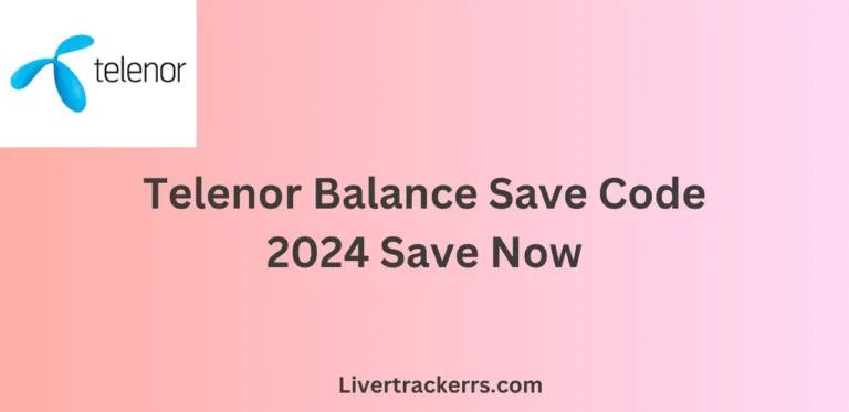 Telenor Balance Save Code 2024 Save Now