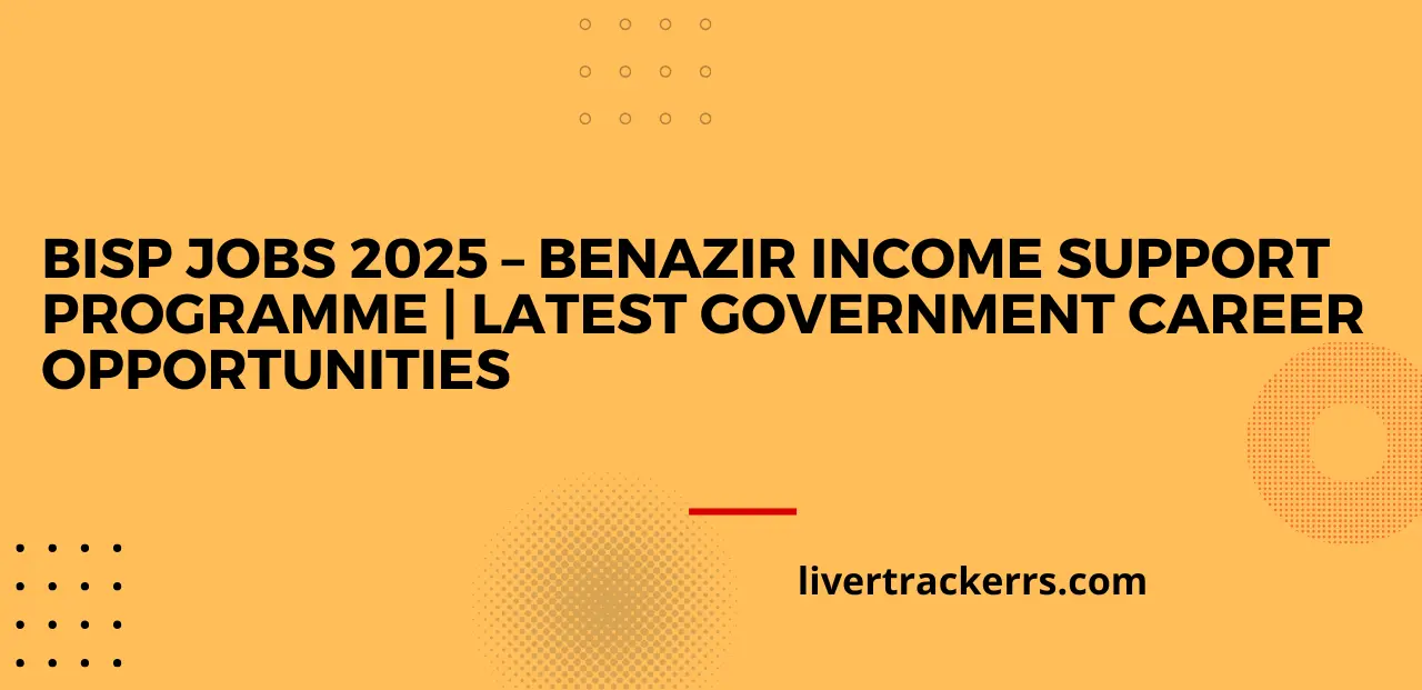 BISP Jobs 2025 – Benazir Income Support Programme | Latest Government Career Opportunities