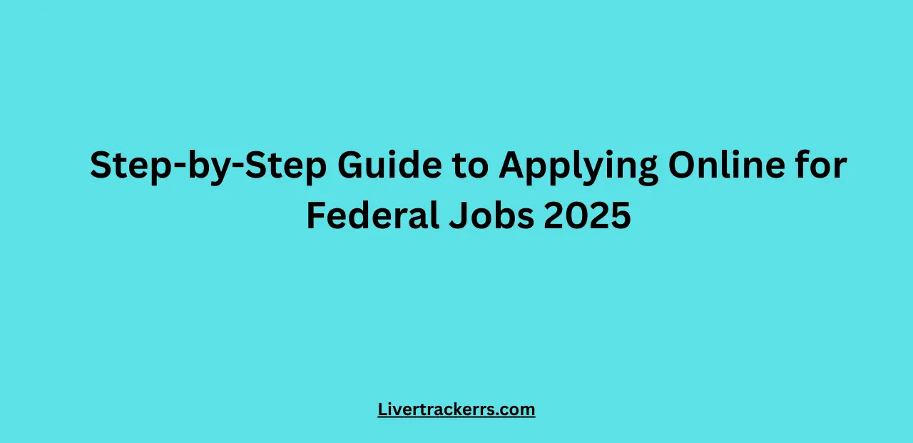 Step-by-Step Guide to Applying Online for Federal Jobs 2025